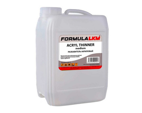 Разбавитель акриловый ACRYL THINNER PREMIUM (5 литров ПНД)